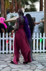 JODIE TURNER-SMITH Out at Coachella Music and Arts Festival in Indio 04/23/2023