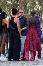 JODIE TURNER-SMITH Out at Coachella Music and Arts Festival in Indio 04/23/2023