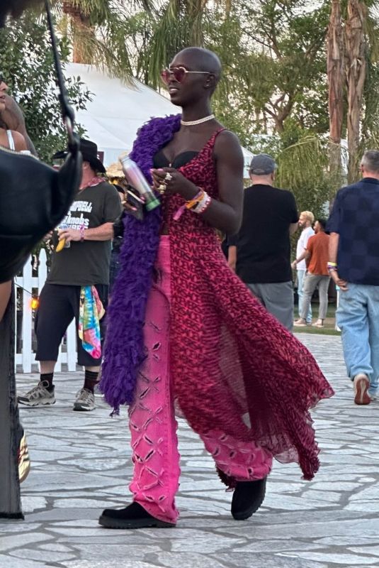 JODIE TURNER-SMITH Out at Coachella Music and Arts Festival in Indio 04/23/2023