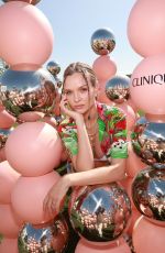 JOSEPHINE SKRIVER at Clinique Hydration House in Indio 04/14/2023
