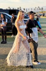 JOY CORRIGAN Arrives at Coachella Festival Day 3 in Indio 04/16/2023