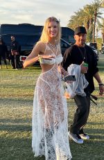 JOY CORRIGAN Arrives at Coachella Festival Day 3 in Indio 04/16/2023