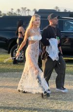 JOY CORRIGAN Arrives at Coachella Festival Day 3 in Indio 04/16/2023