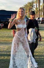 JOY CORRIGAN Arrives at Coachella Festival Day 3 in Indio 04/16/2023