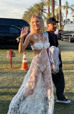 JOY CORRIGAN Arrives at Coachella Festival Day 3 in Indio 04/16/2023