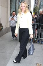 JUDY GREER Arrives at Today Show in New York 04/18/2023