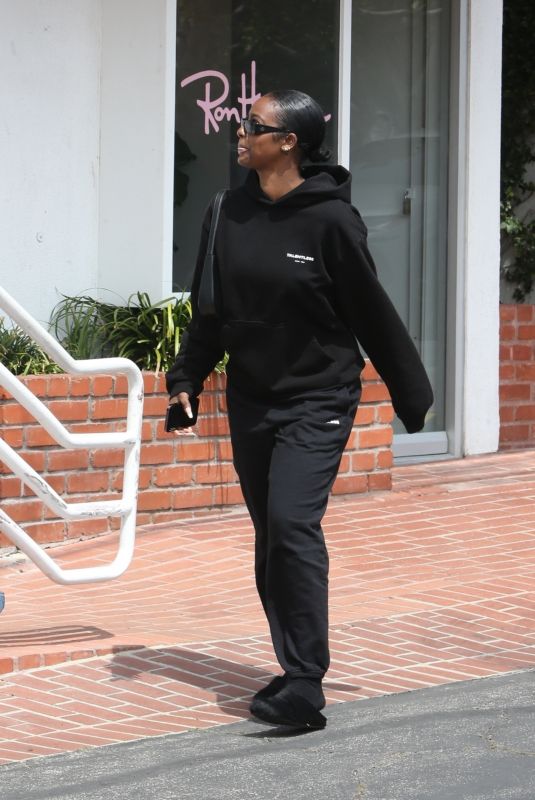 JUSTINE SKYE Out for Lunch at Fred Segal in West Hollywood 04/11/2023