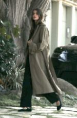 KAIA GERBER and Austin Butler Arrives at a Friend