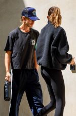 KAIA GERBER and Austin Butler Arrives at Pilates Session in Beverly Hills 04/19/2023