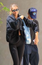 KAIA GERBER and Austin Butler Arrives at Pilates Session in Beverly Hills 04/19/2023