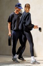 KAIA GERBER and Austin Butler Arrives at Pilates Session in Beverly Hills 04/19/2023