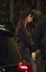 KAIA GERBER and Peter Utz Arrives at Matsuhisu Restaurant in Los Angeles 04/12/2023