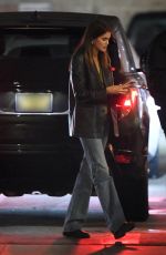 KAIA GERBER and Peter Utz Arrives at Matsuhisu Restaurant in Los Angeles 04/12/2023