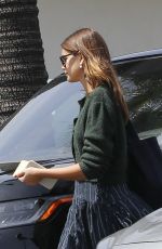 KAIA GERBER Arrives at a Dance Studio in Los Angeles 04/08/2023