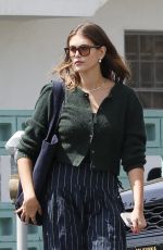 KAIA GERBER Arrives at a Dance Studio in Los Angeles 04/08/2023