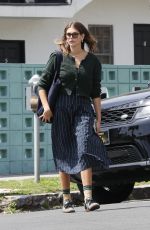 KAIA GERBER Arrives at a Dance Studio in Los Angeles 04/08/2023