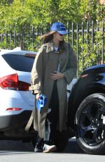 KAIA GERBER Arrives at Brentwood Country Mart 04/06/2023