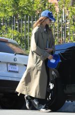 KAIA GERBER Arrives at Brentwood Country Mart 04/06/2023