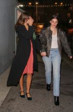 KAIA GERBER, Austin Butler and CAMILA MORRONE Arrives at Charlotte Lawrence