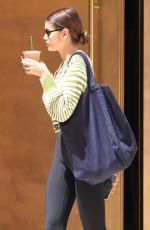 KAIA GERBER Heading for Pilates Session in Los Angeles 04/22/2023