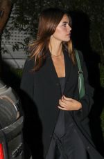 KAIA GERBER Leaves San Vicente Bungalows in West Hollywood 04/20/2023