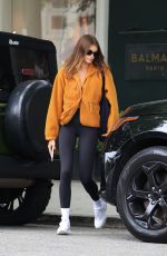 KAIA GERBER Out and About at Melrose in West Hollywood 04/17/2023