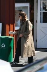 KAIA GERBER Out for Business Meeting Lunch at Brentwood Country Mart 04/06/2023