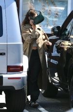 KAIA GERBER Out for Business Meeting Lunch at Brentwood Country Mart 04/06/2023