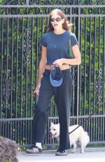 KAIA GERBER Out for Morning Walk in Los Feliz 04/10/2023