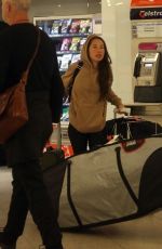 KALANI MILLER Arrives at Airport in Perth 04/19/2023