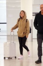 KALANI MILLER Arrives at Airport in Perth 04/19/2023