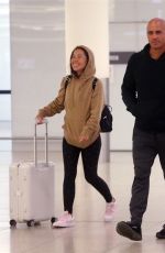 KALANI MILLER Arrives at Airport in Perth 04/19/2023