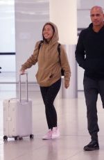 KALANI MILLER Arrives at Airport in Perth 04/19/2023