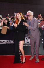 KAREN GILLAN at Guardians of the Galaxy Vol.3 Premiere in Seoul 04/19/2023