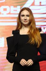 KAREN GILLAN at Guardians of the Galaxy, Vol.3 Press Conference in Seoul 04/18/2023