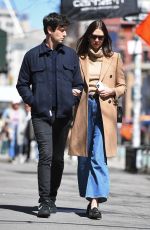 KARLIE KLOSS and Joshua Kushner Out in New York 04/02/2023