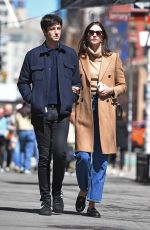 KARLIE KLOSS and Joshua Kushner Out in New York 04/02/2023