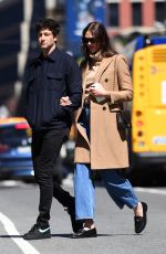 KARLIE KLOSS and Joshua Kushner Out in New York 04/02/2023