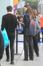 KARLIE KLOSS Arrives at Grizzles vs Lakers Game at Crypto.com Arena in Los Angeles 04/24/2023
