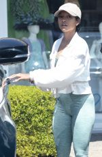 KARRUECHE TRAN Leaves F45 Training Gym in Calabasas 04/19/2023