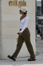 KARRUECHE TRAN Out Shopping on Melrose Avenue in West Hollywood 04/24/2023