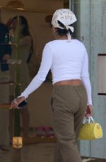 KARRUECHE TRAN Out Shopping on Melrose Avenue in West Hollywood 04/24/2023