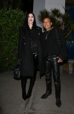 KAT VON D and Rafael Reyes at Mastros in Beverly Hills 04/02/2023