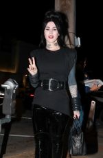 KAT VON D Arrives at Craig
