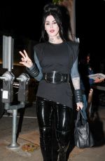 KAT VON D Arrives at Craig
