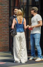 KATE BOSWORTH and Justin Long Out for Dinner in New York 04/20/2023