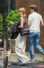 KATE BOSWORTH and Justin Long Out for Dinner in New York 04/20/2023