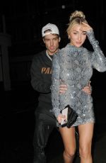 KATE CASSIDY Arrives at PrettyLittleThing Showroom Launch in London 04/12/2023