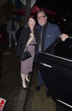 KATE FLANNERY Out for Dinner at White Wolf Restaurant in Hollywood 04/13/2023