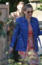 KATE HUDSON Leaves a Friends House in Brentwood 04/11/2023